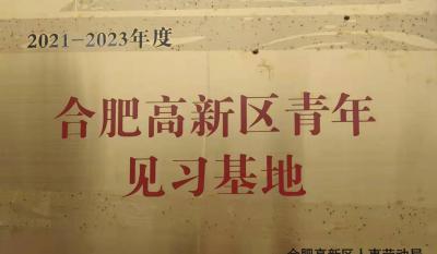 合肥99499威尼斯获批建设合肥高新区青年见习基地